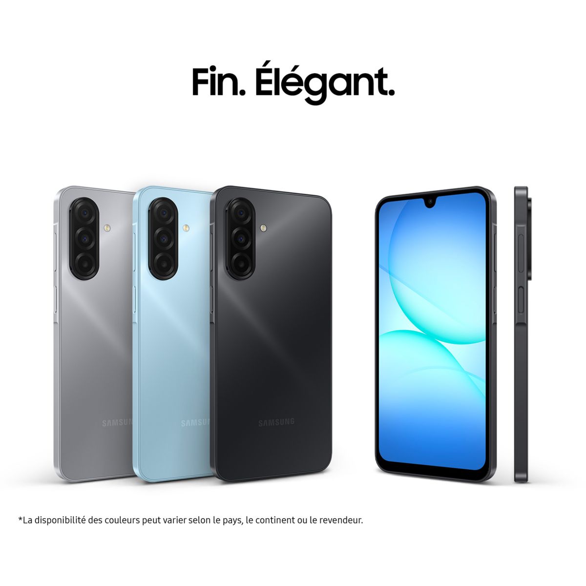 Smartphone Galaxy A17 4G 128 Go Noir couleur unique, SAMSUNG