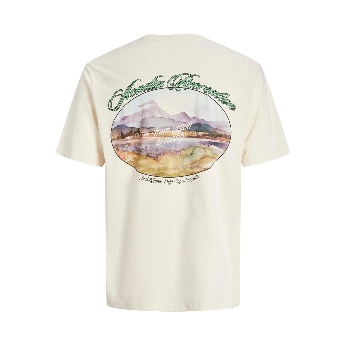 T-Shirt antique white, JACK & JONES