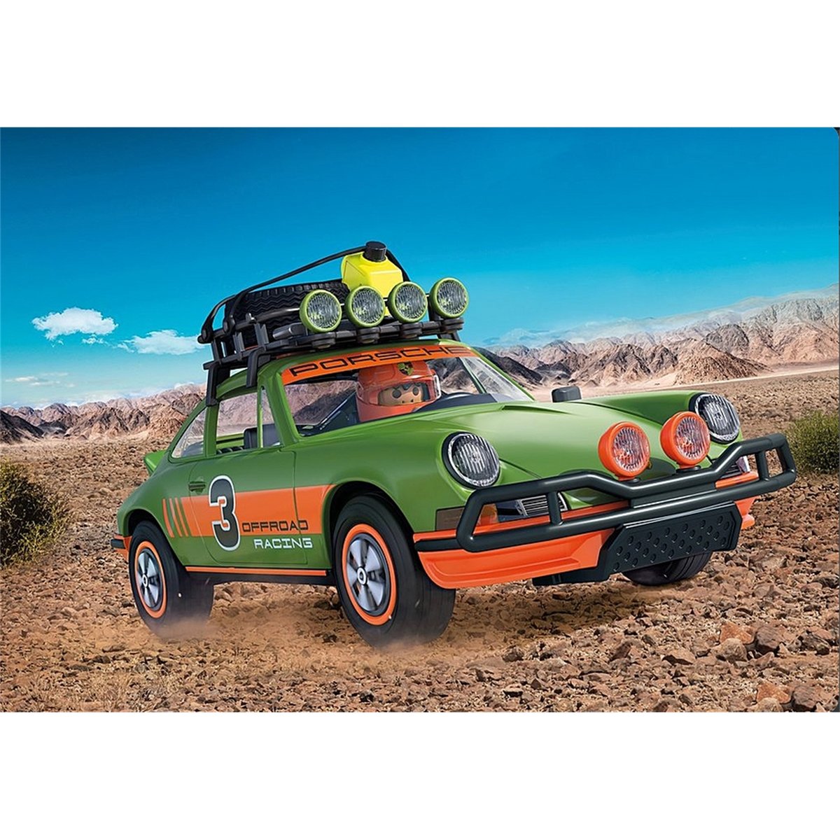Porsche 911 Carrera RS 2.7 Offroad multicolore, PLAYMOBIL