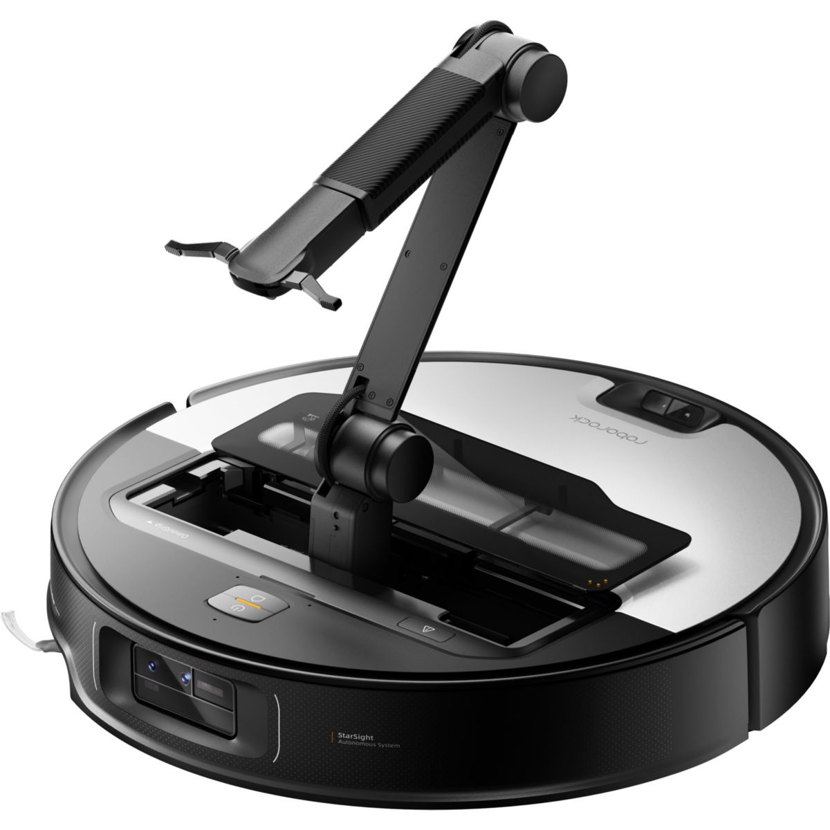 Robot Aspirateur Laveur Saros Z70 noir couleur unique, ROBOROCK
