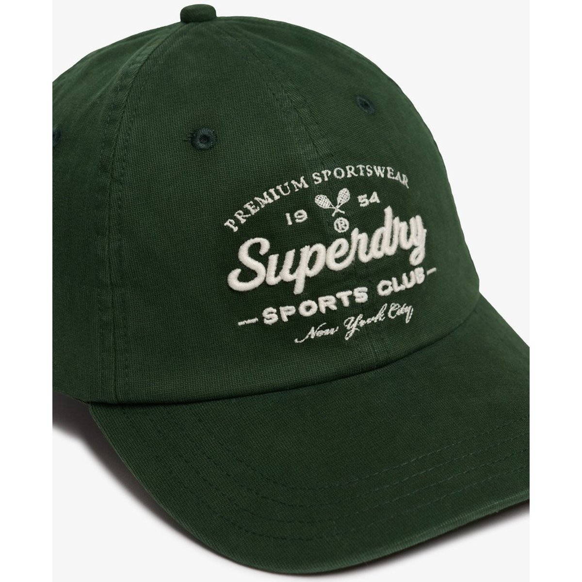 Casquette de base-ball Vintage Club vert profond, SUPERDRY