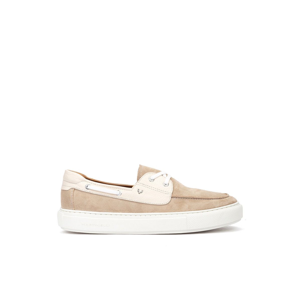 Chaussures bateau cuir Hastings sandstone, MARTINELLI