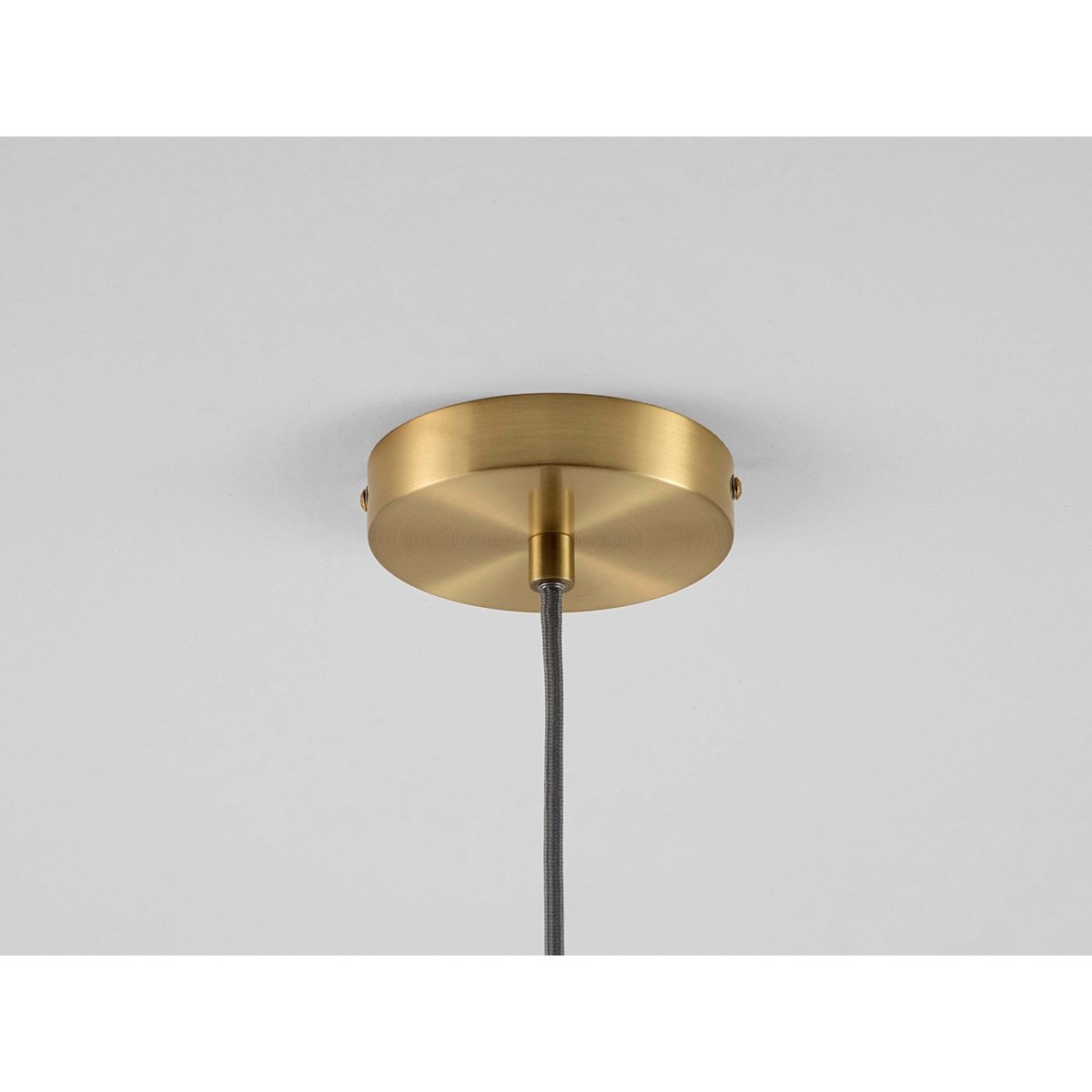 Plafonnier en verre strié laiton, HOUSEOF