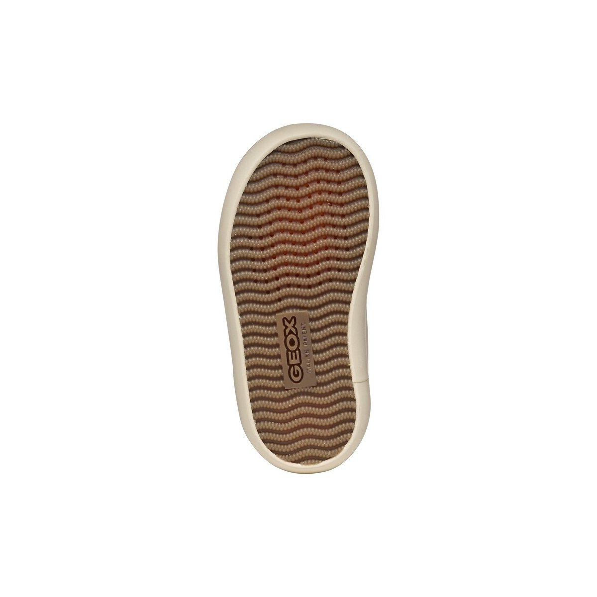 Kids Gisli Faux Fur-Lined High Top Trainers brown, GEOX