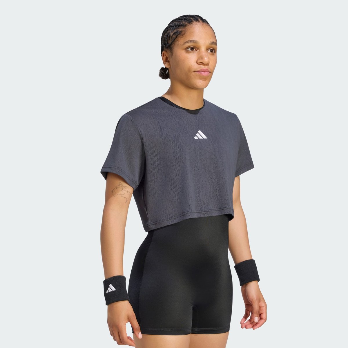 T-Shirt Tennis Court Dentelle Climacool Pro T-Shirt Tennis Court Dentelle Climacool Pro black, adidas Performance