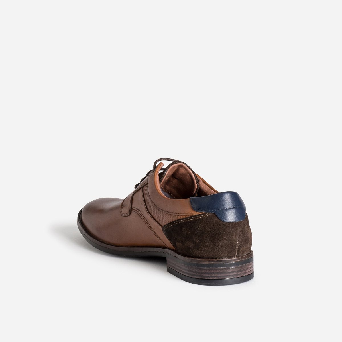 Derby en cuir CAMILLE marron, ERAM
