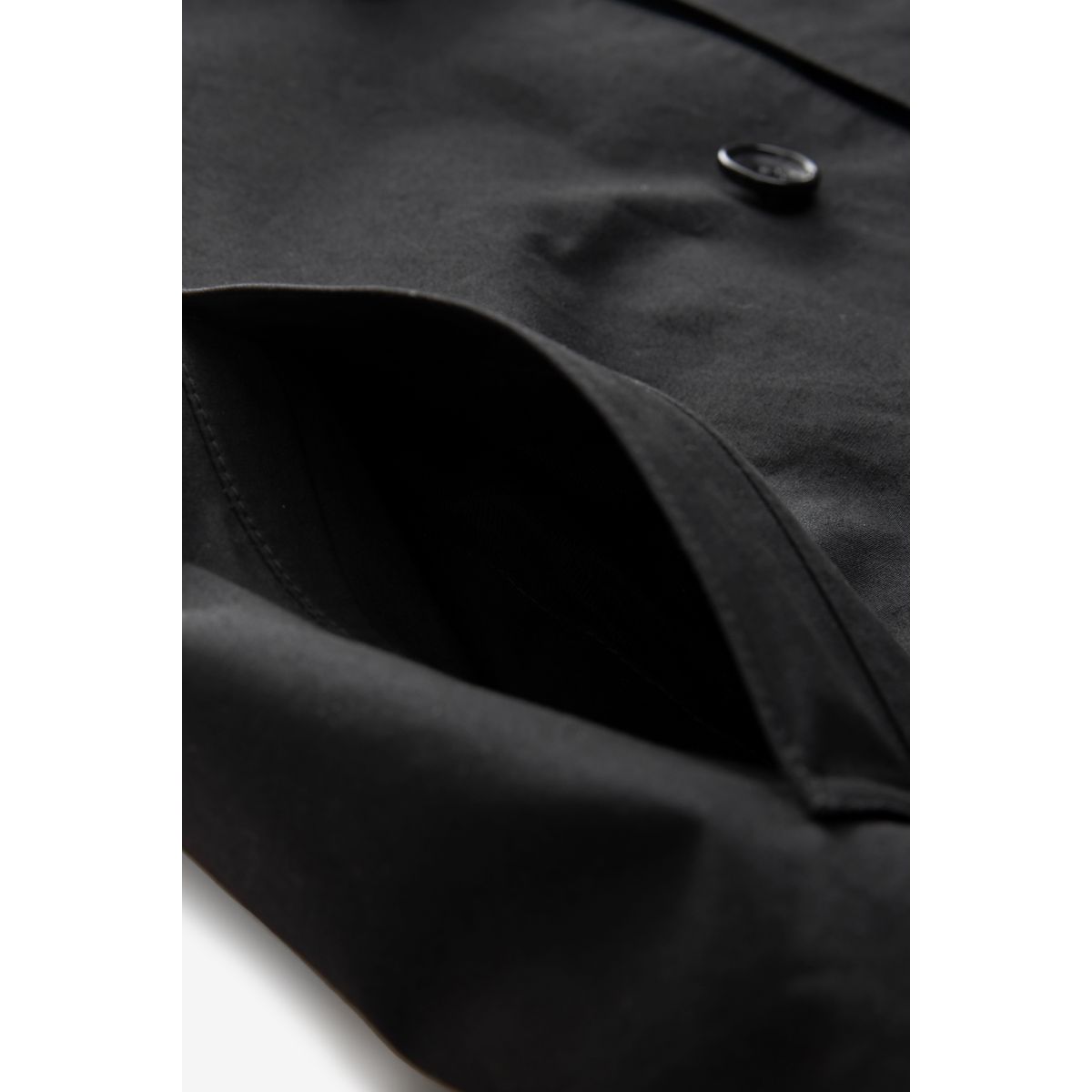 Trench imperméable long noir, NEXT