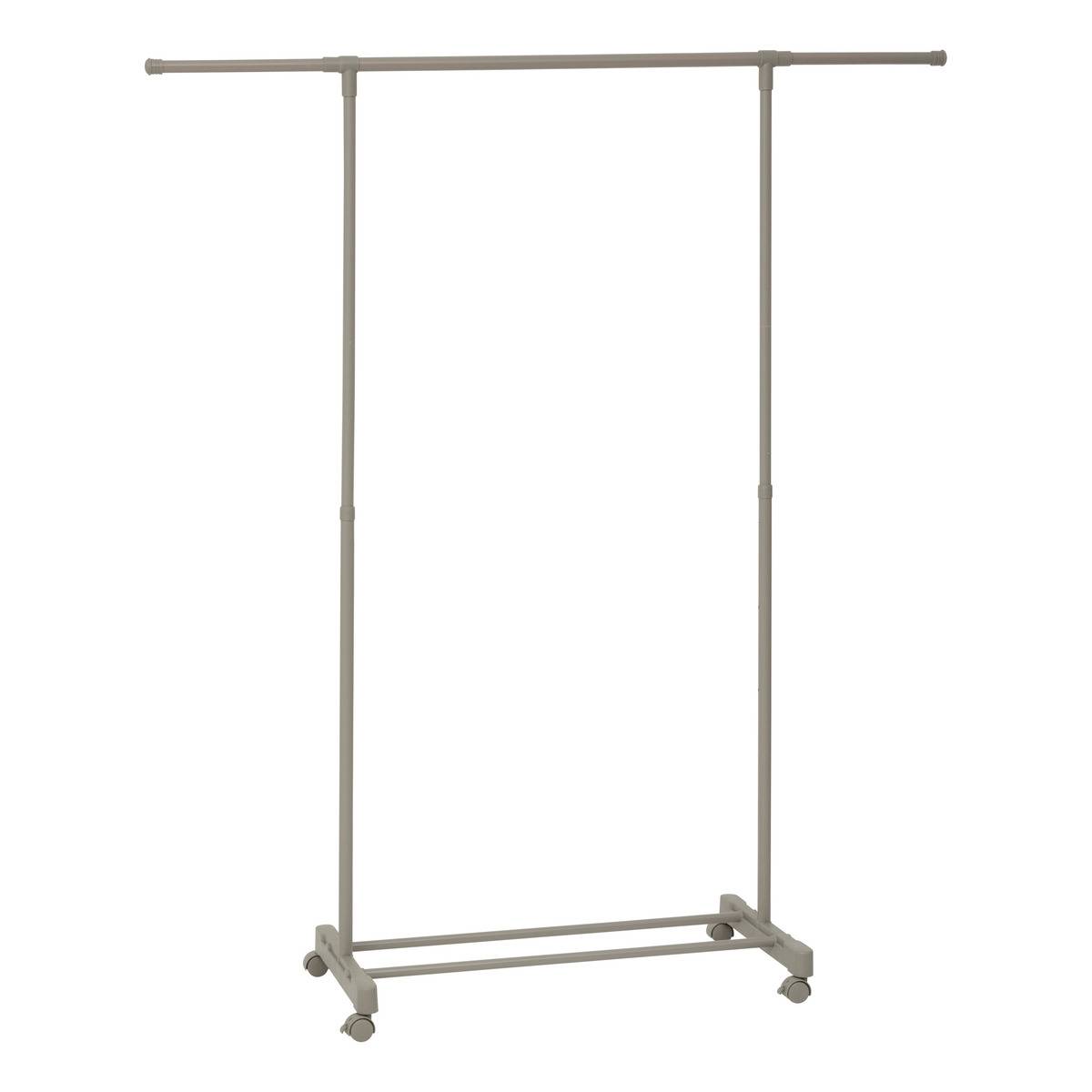 Portant à vêtements extensible avec roulettes HANGY gris, 5FIVE SIMPLY SMART