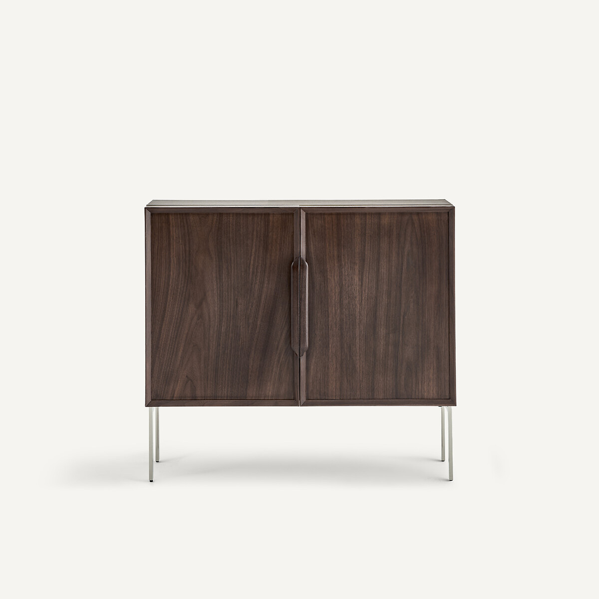 Omid Walnut Veneer Low Cabinet/Hideaway Desk walnut, AM.PM