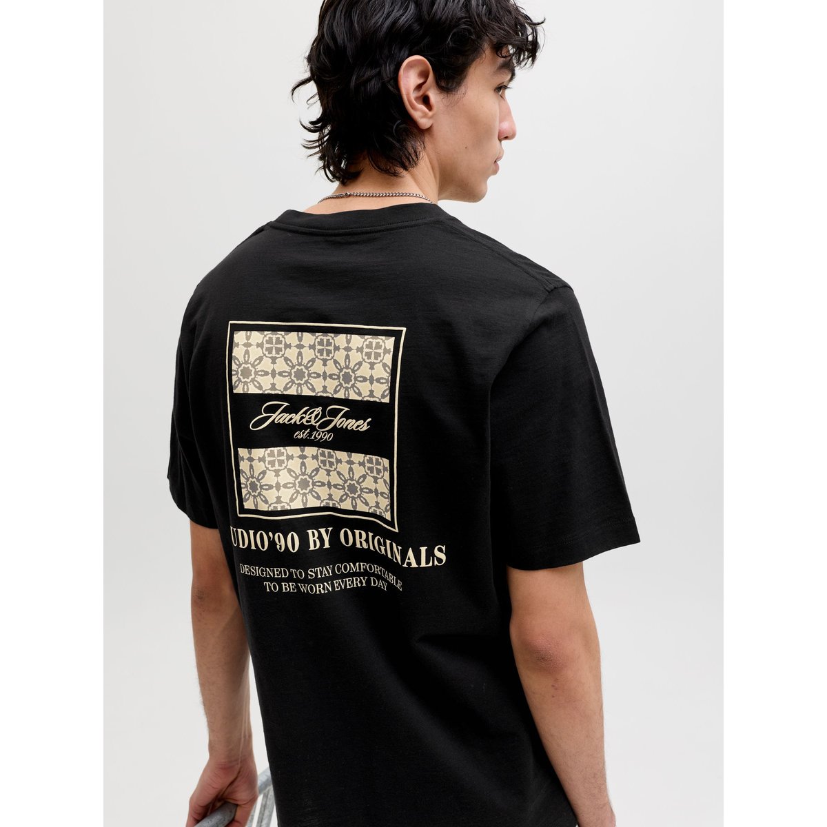 T-Shirt black 1, JACK & JONES