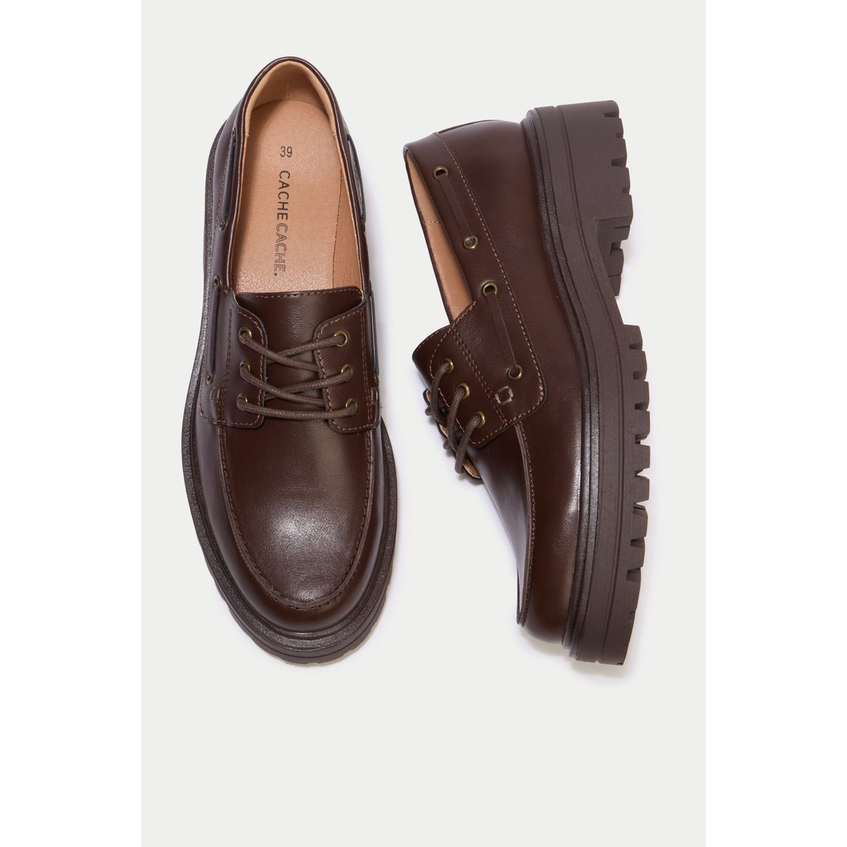 Chaussures marron, CACHE CACHE