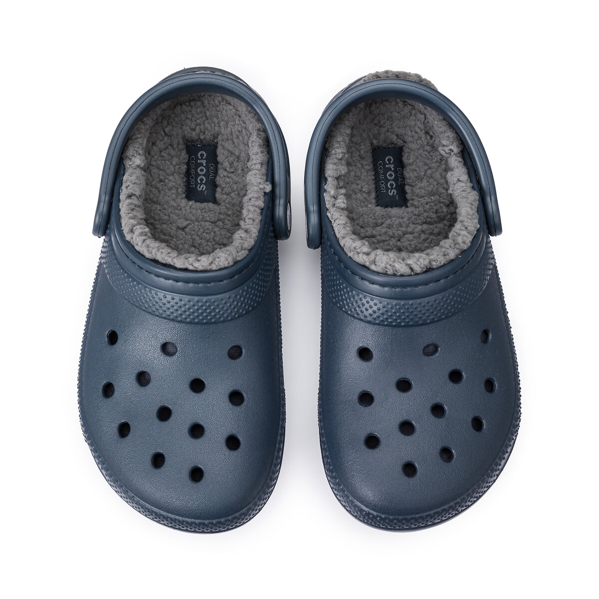 Zuecos forrados Classic azul marino, CROCS
