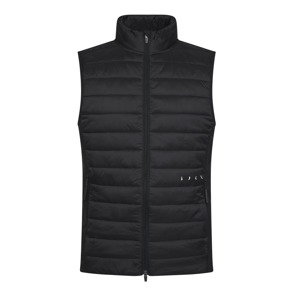 Doudoune sans manches de sport homme Raw Avec poches séchage rapide noir profond, BORN