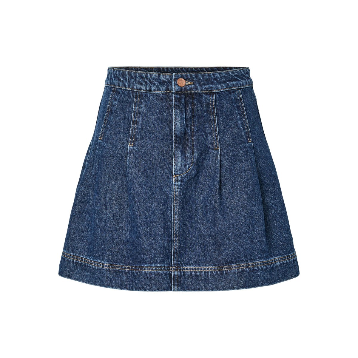 Mini-Jupe bleu - medium blue denim1, YAS