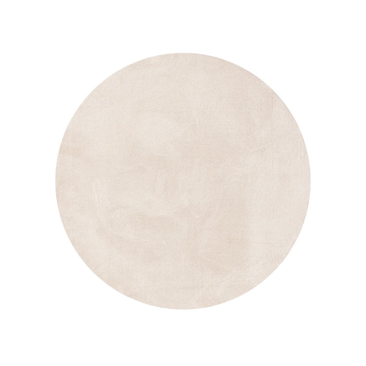 Tapis rond lavables NINA crème, BENUTA 
