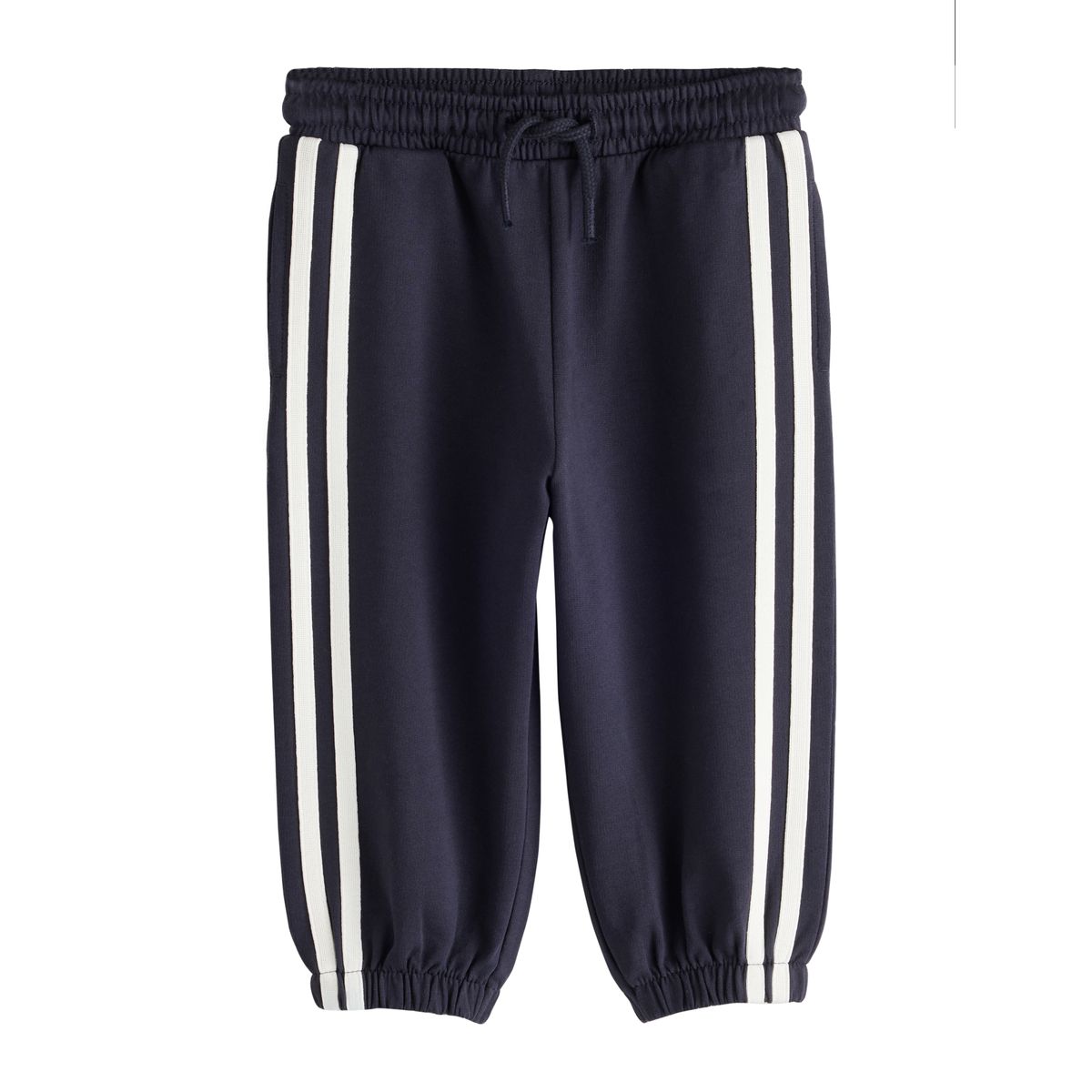 Pantalon de jogging bande latérale, lot 2 bleu marine/vert, NEXT