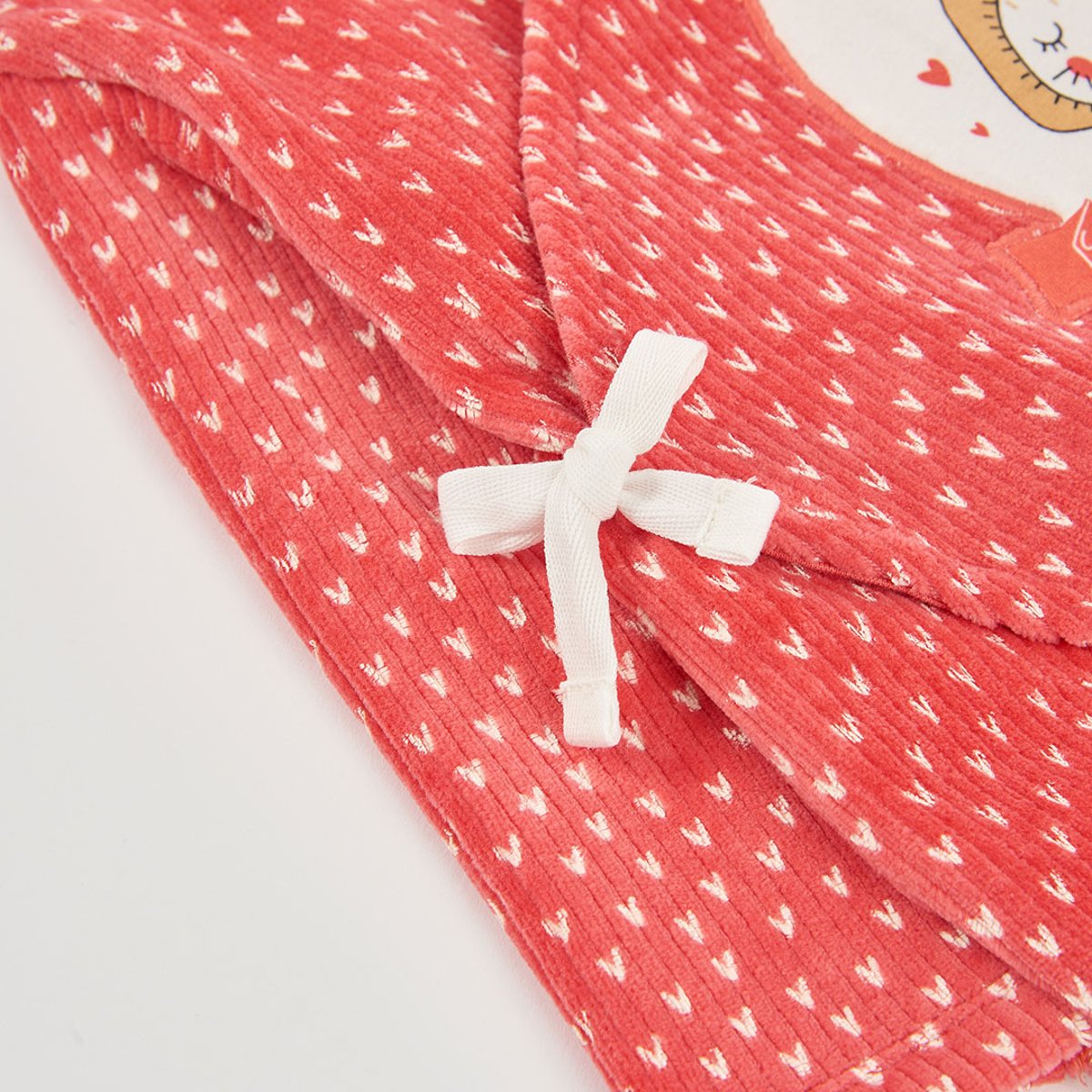 Combipilote bébé imprimé petit lapin rouge, BOBOLI