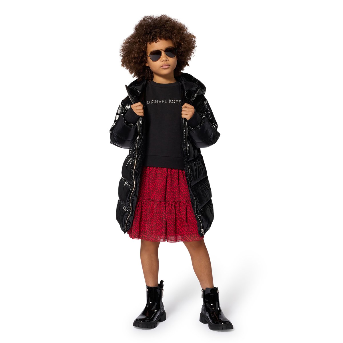 Doudoune à capuche black, MICHAEL KORS