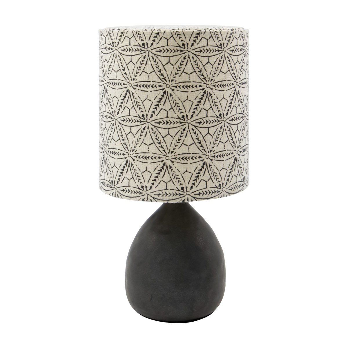 Lampe de table Flores noir, HOUSE DOCTOR