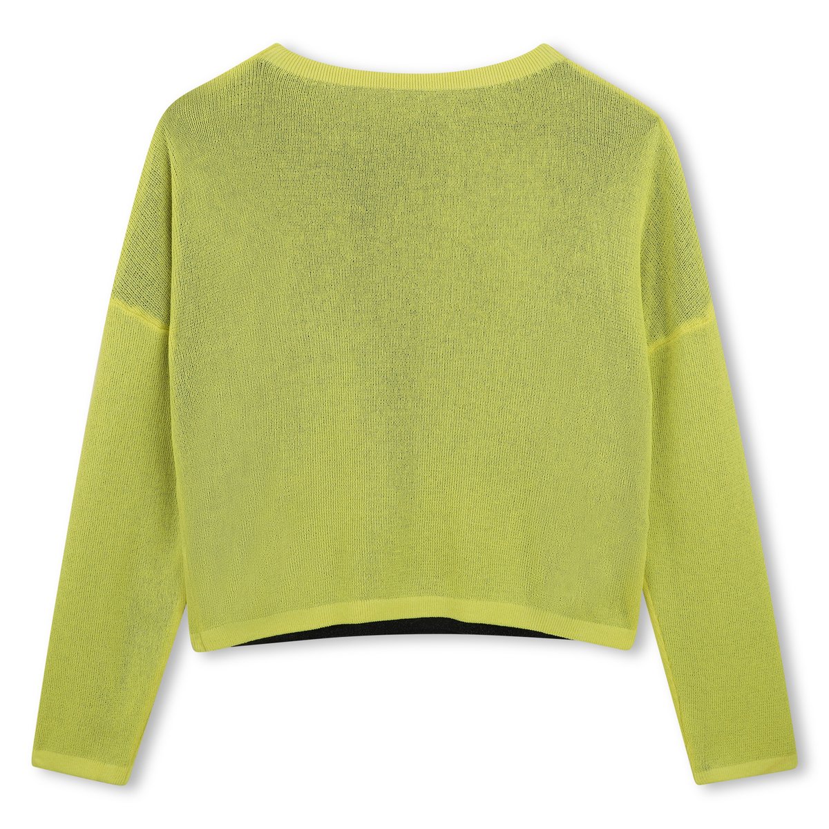 Pull réversible jaune noir, DKNY