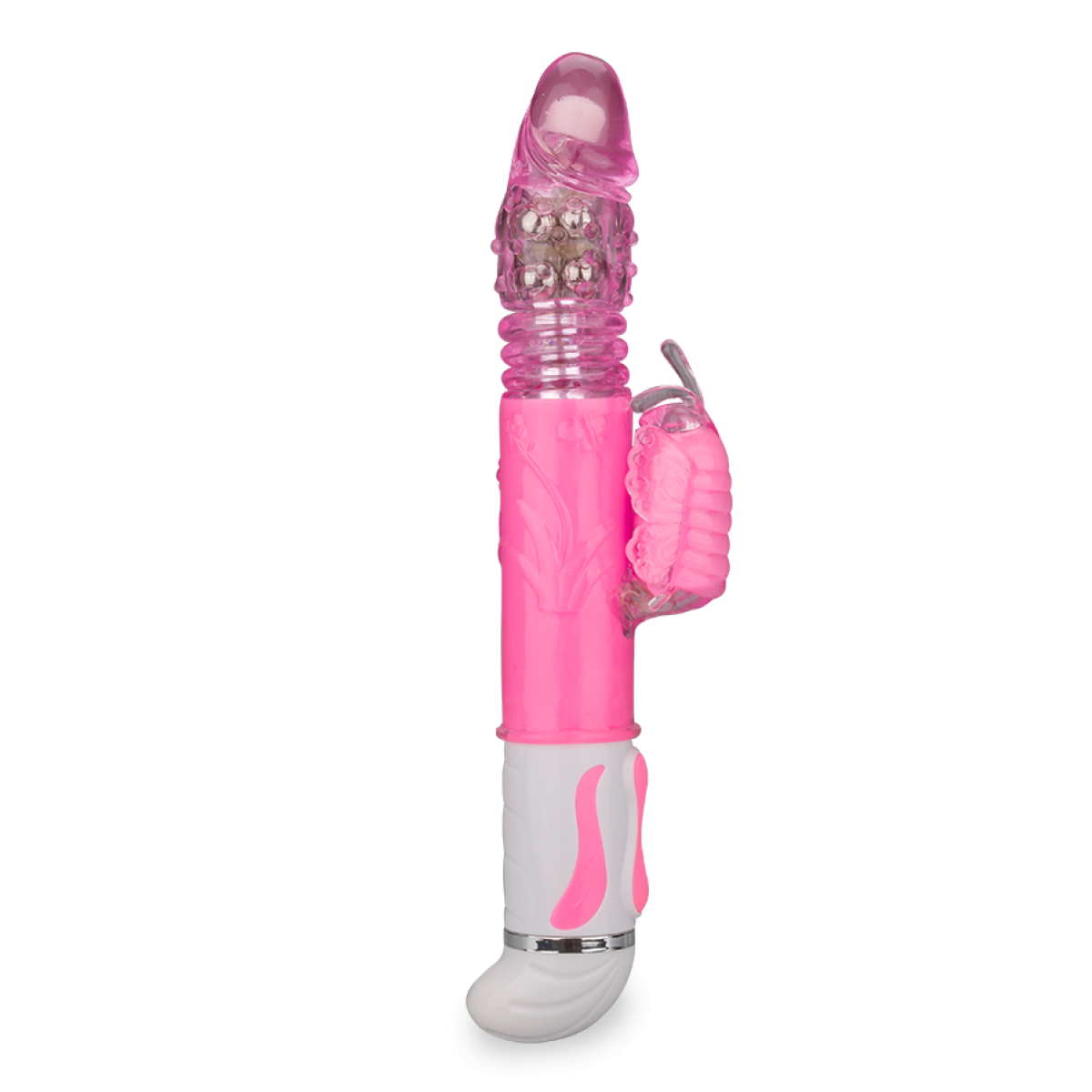 Vibromasseur vibro rabbit rotatif va-et-vient 12 vitesses rose, LOVE AND VIBES