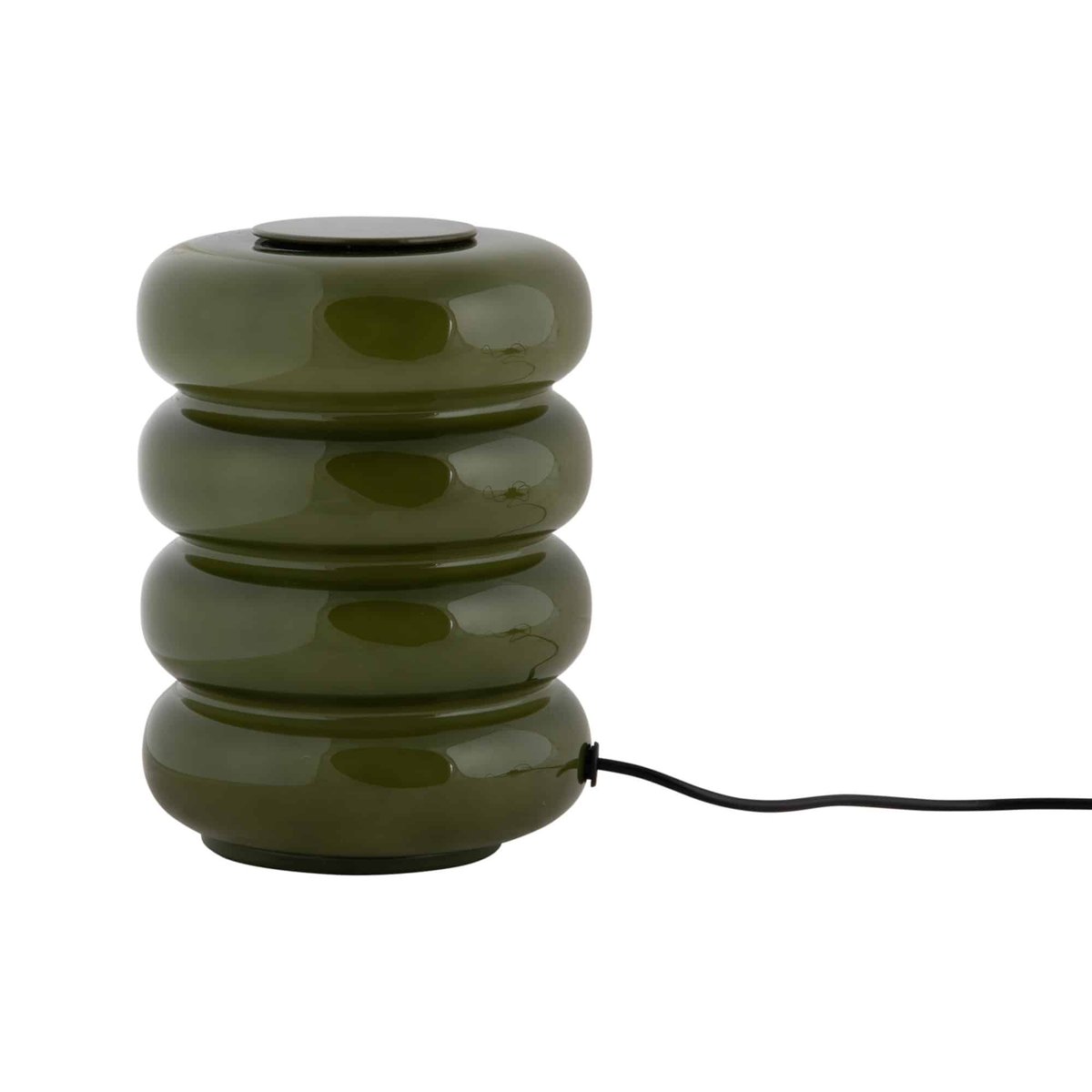 Lampe À Poser Verre ARO vert, LEITMOTIV