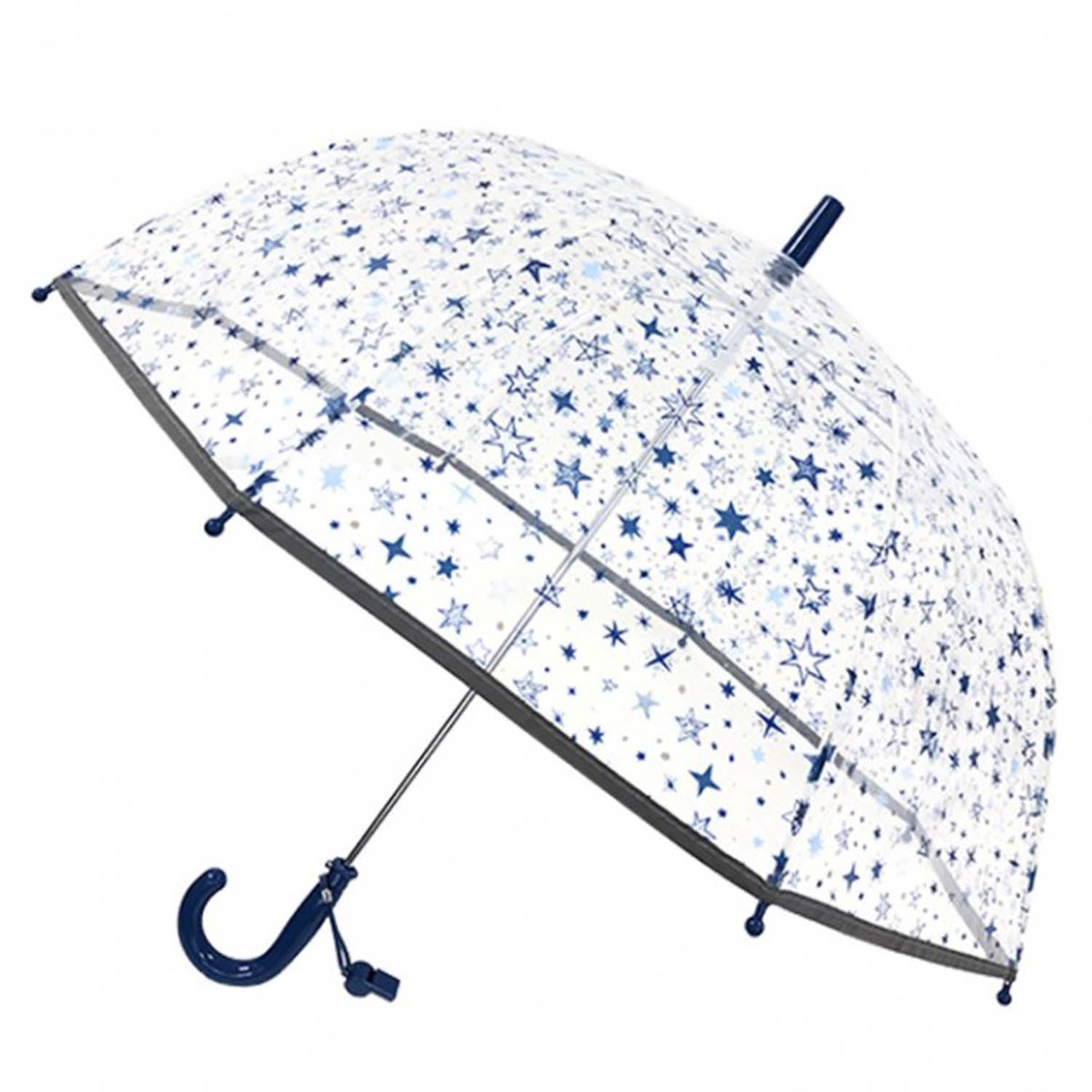 Parapluie transparent, Étoiles Bleu étoiles, SMATI