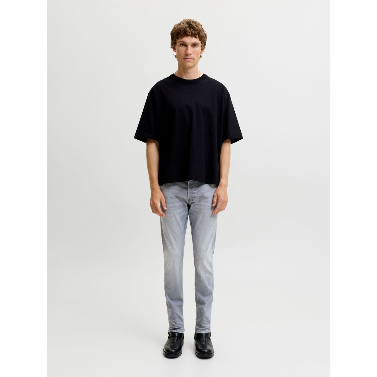 Jean Slim grey denim, JACK & JONES