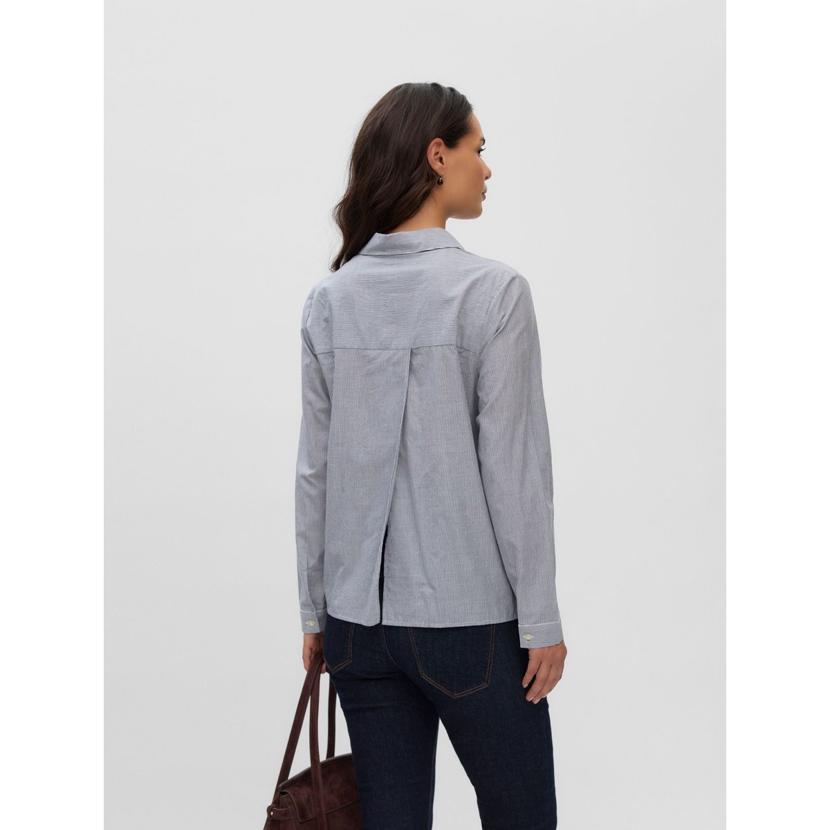 Chemise navy blazer 1, MAMA LICIOUS