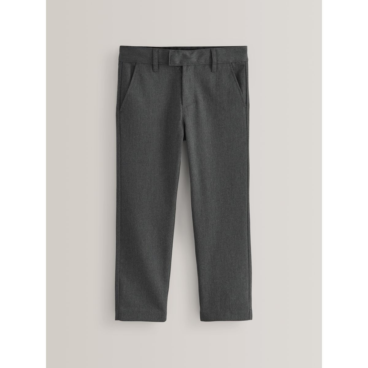 Pantalon d'école long à taille standard gris, NEXT