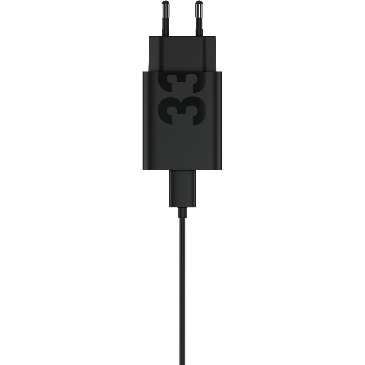 Chargeur + câble 33W Noir couleur unique, MOTOROLA