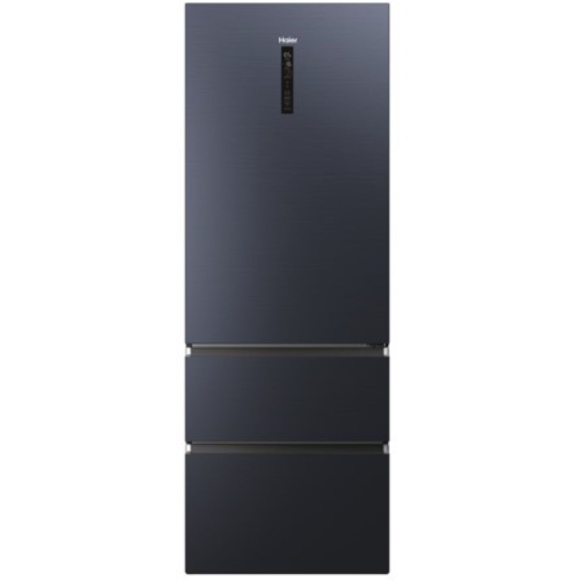 Réfrigérateur combiné HTR7720DNMB couleur unique, HAIER