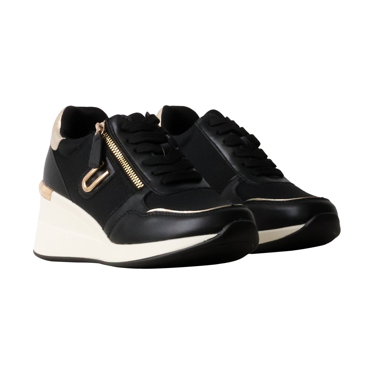 Basket à Zip noir, ENZA NUCCI