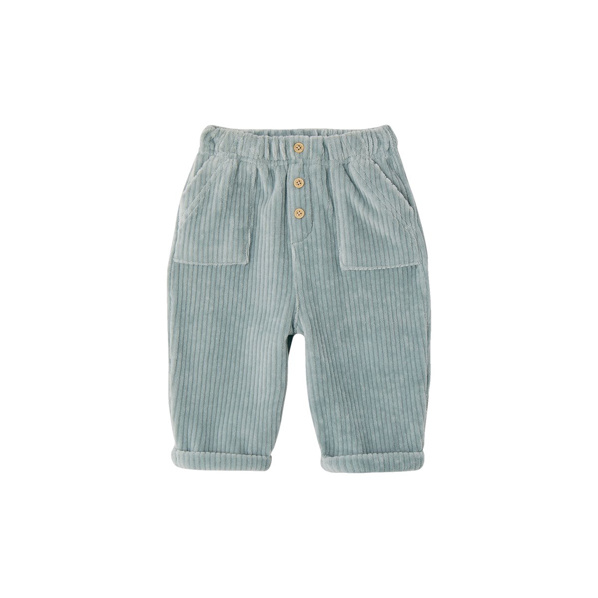 Ensemble Sweat-Shirt + Pantalon Bébé HYGGE vert d'eau, VERTBAUDET