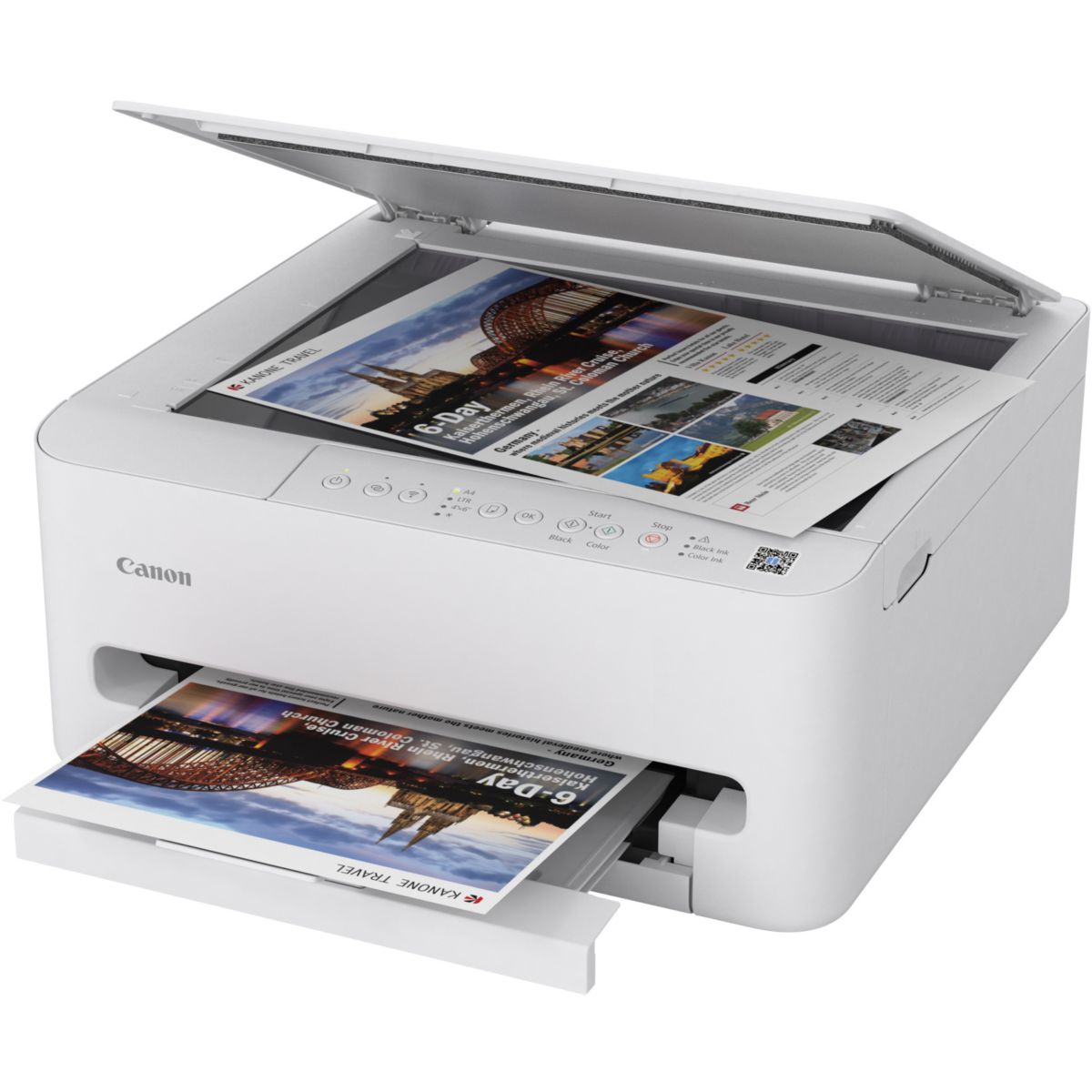 Imprimante jet d'encre PIXMA TS4150i WH couleur unique, CANON