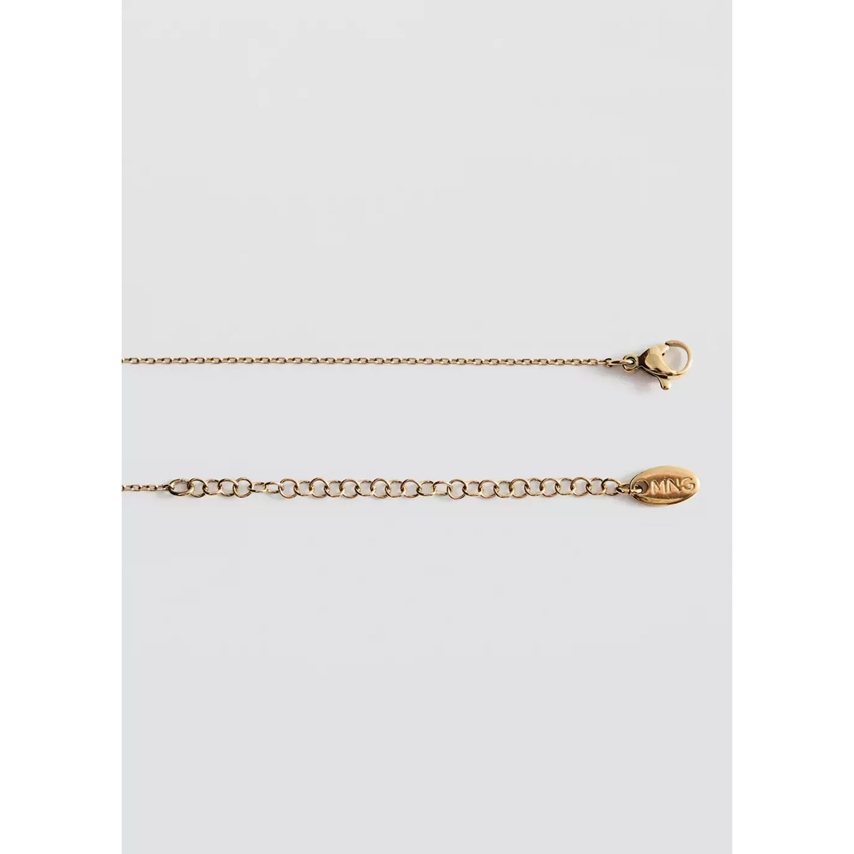 Collier chaîne perle or, MANGO