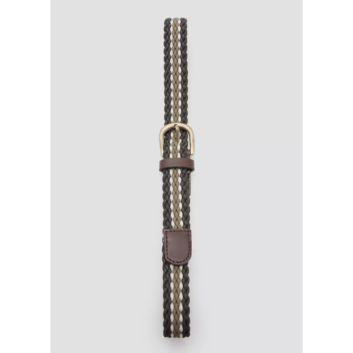 Ceinture tressée kaki, MANGO KIDS