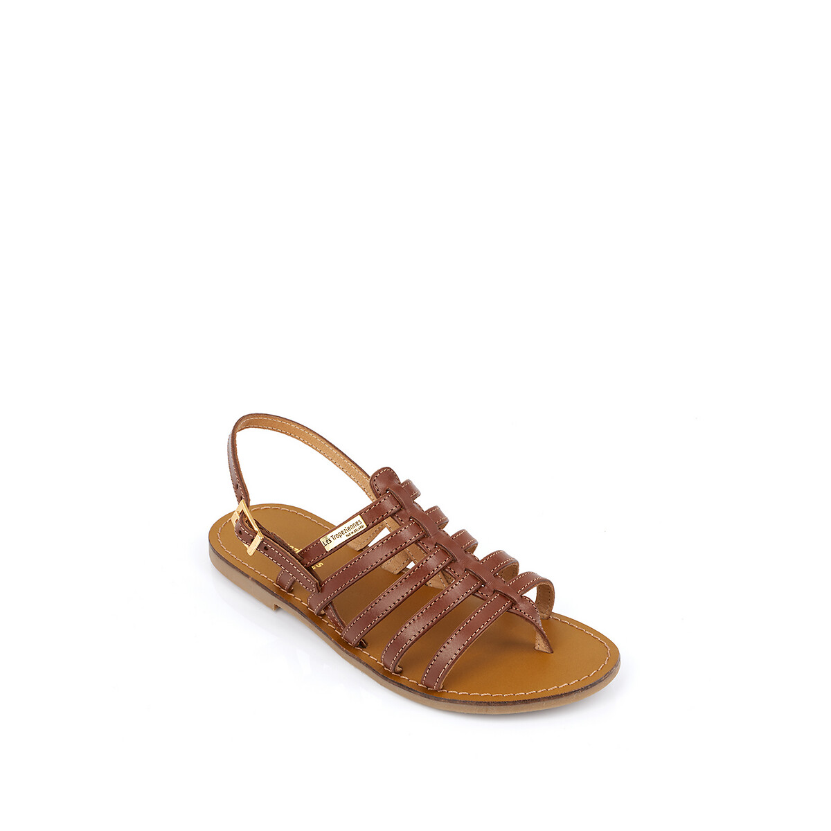 Sandales cuir Herilo tan, LES TROPEZIENNES PAR M.BELARBI