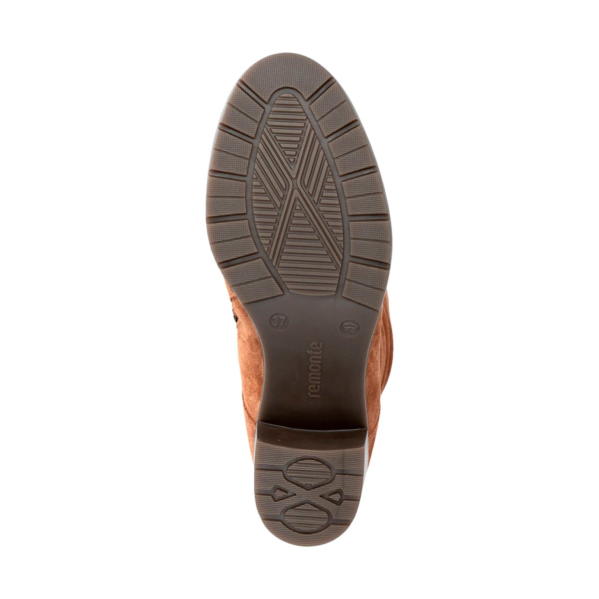 Botte Cuir Remonte Rgd marron, RIEKER