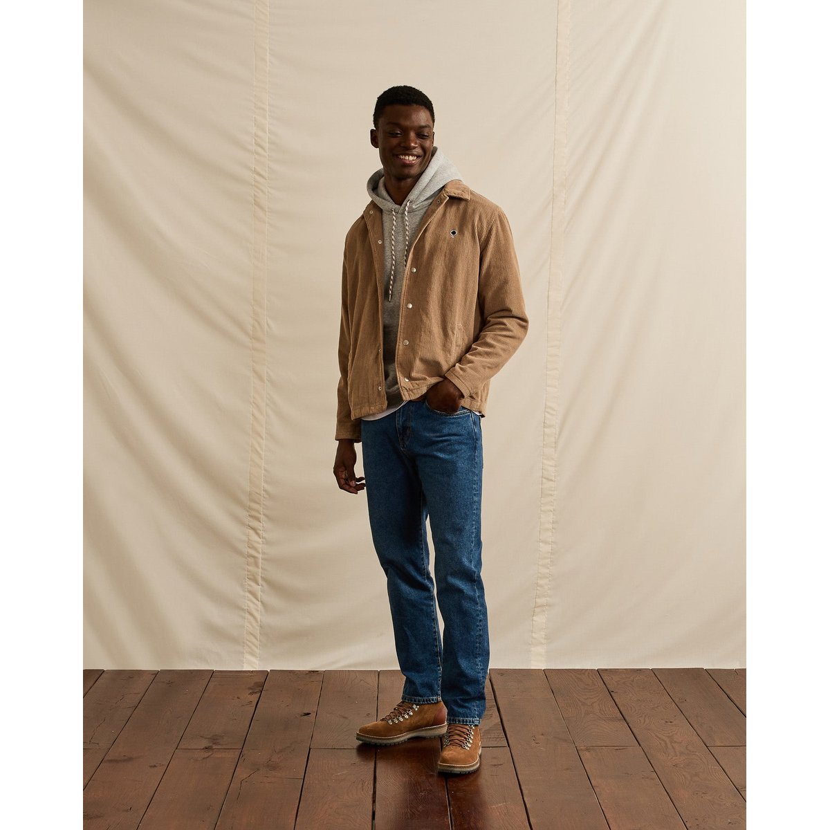Chaussures cuir HAWTHORN camel, FAGUO