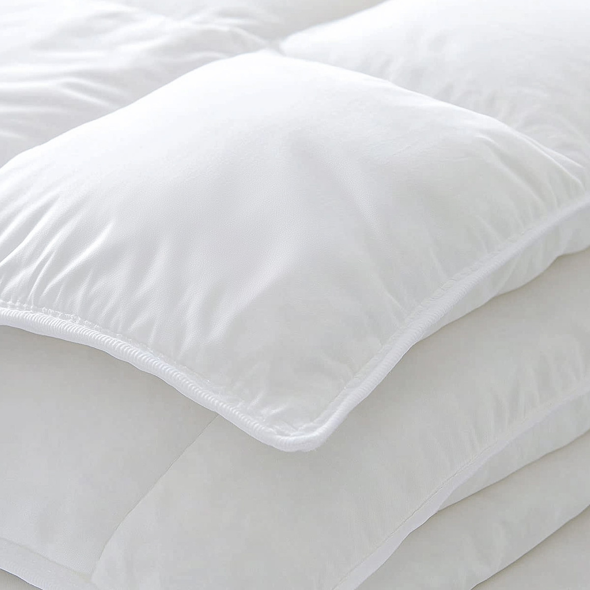 Couette naturelle - Tempérée - 30% duvet 300 g/m² NEVADA couleur unique, SENSEI MAISON