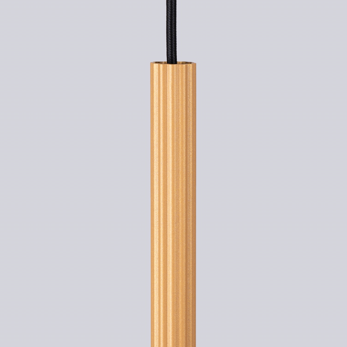 Suspension Acier Doré G9 1 Arche jaune, EDEN