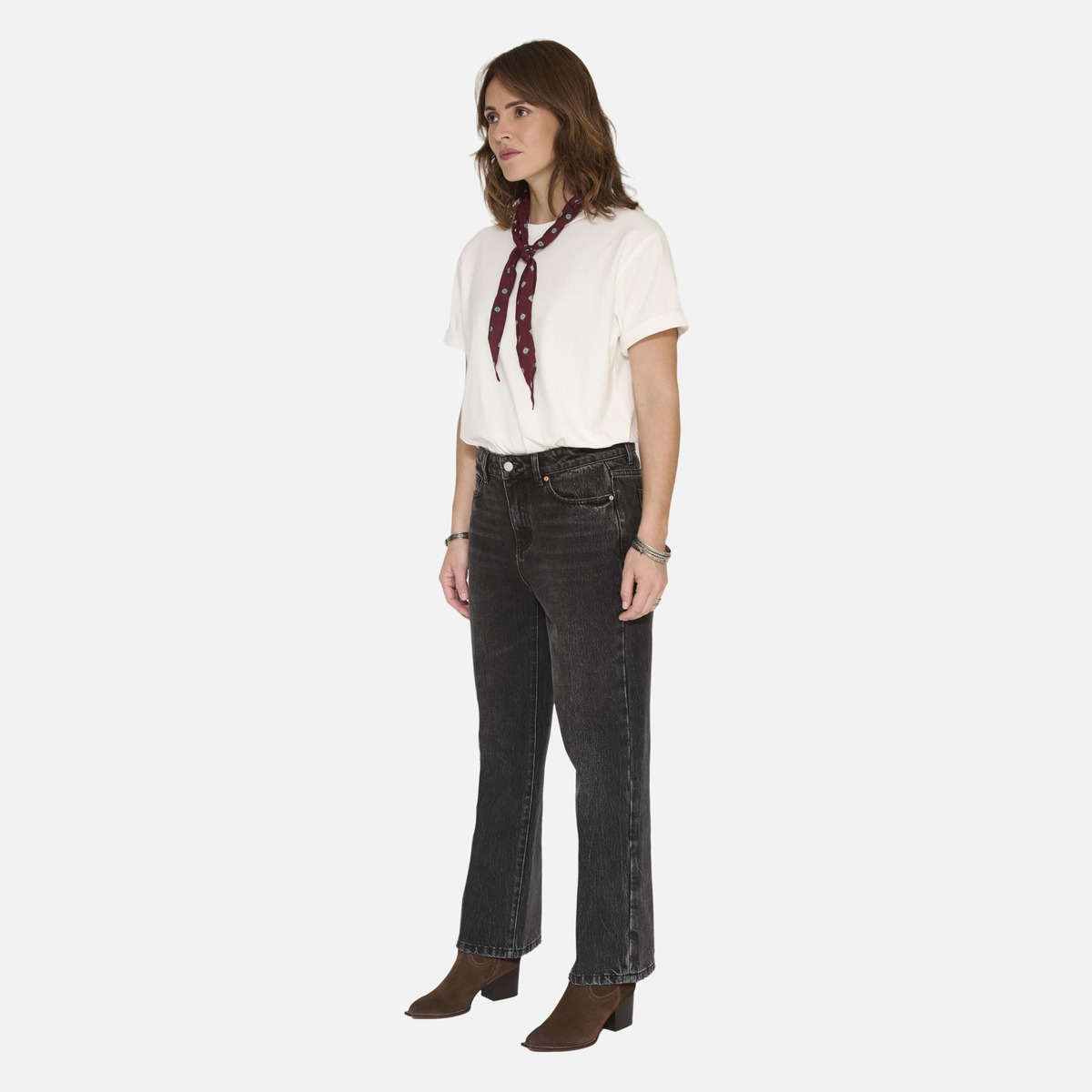 Jean THE MORRISON BLACK DENIM black - shiloh wash, MKT STUDIO
