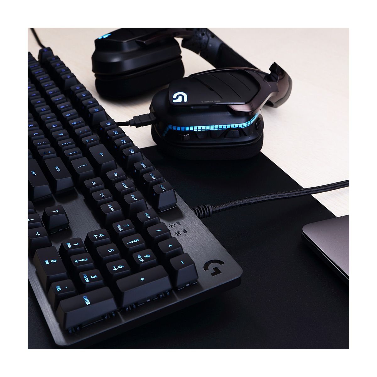 Clavier gamer G512 CARBON GX BLUE noir, LOGITECH