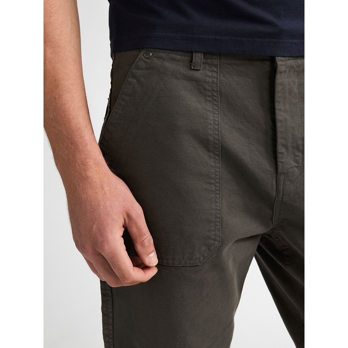 Pantalon droit gris vert, PETROL INDUSTRIES