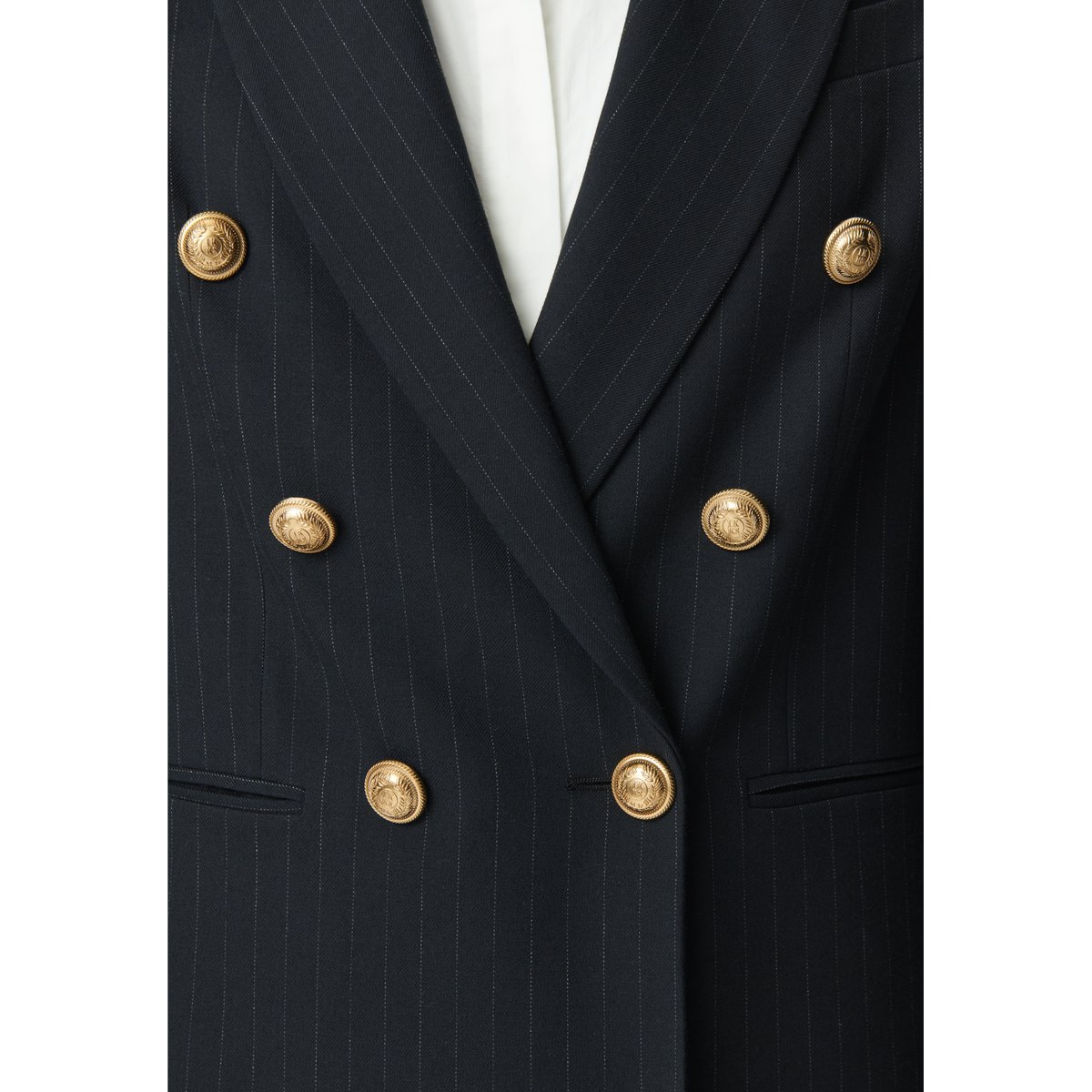 Veste de tailleur rayures tennis bleu marine, IKKS