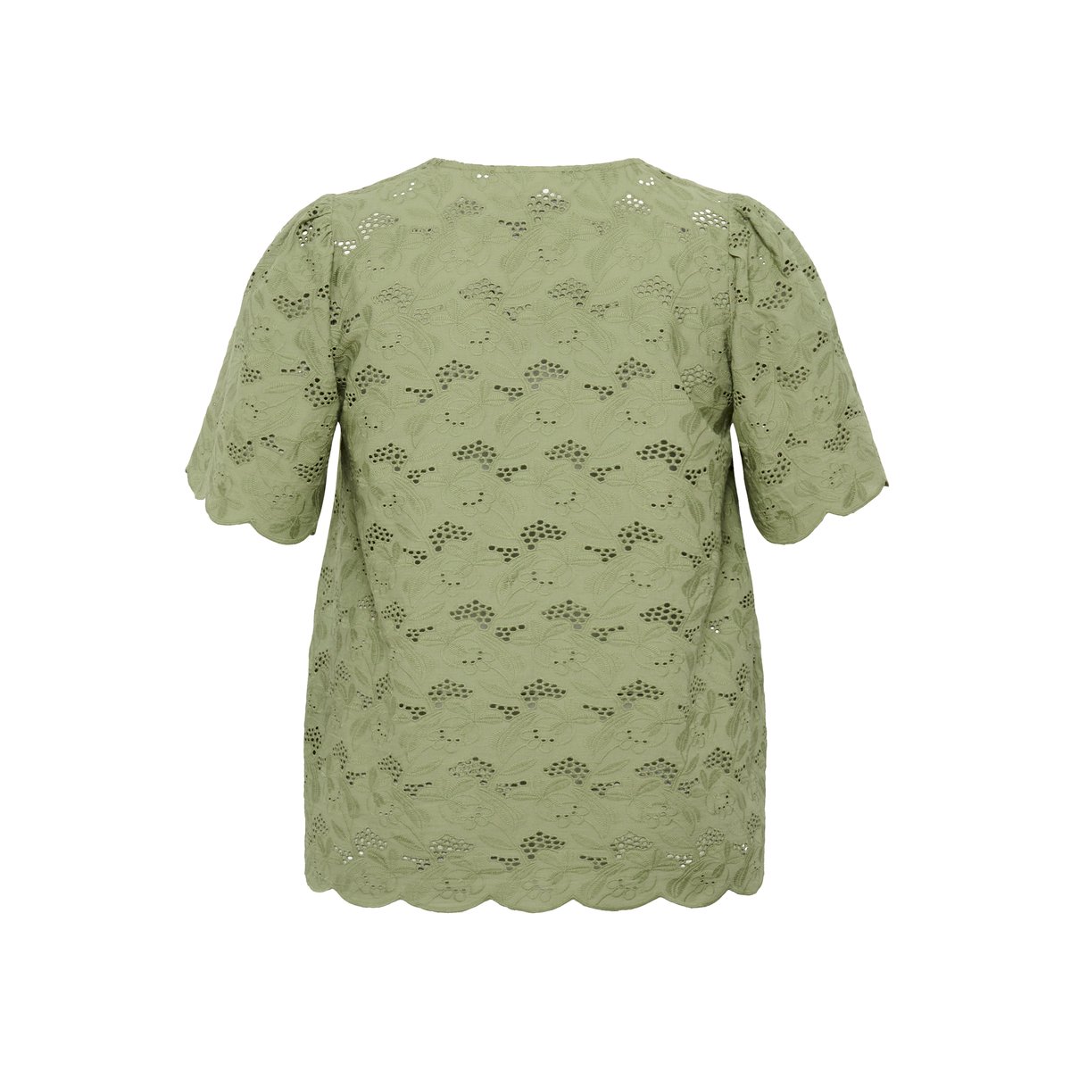 Blouse à manches longues vert oil green, KAFFE CURVE