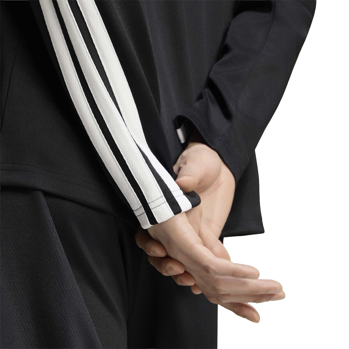 T-shirt manches longues, en jersey, HOUSE OF TIRO noir, ADIDAS SPORTSWEAR