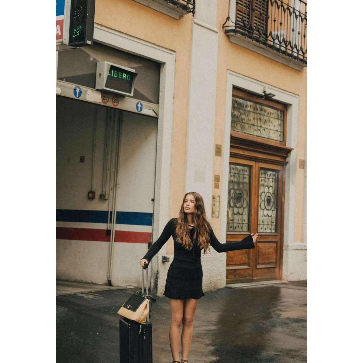 Mini-Jupe En Crochet noir, GUESS