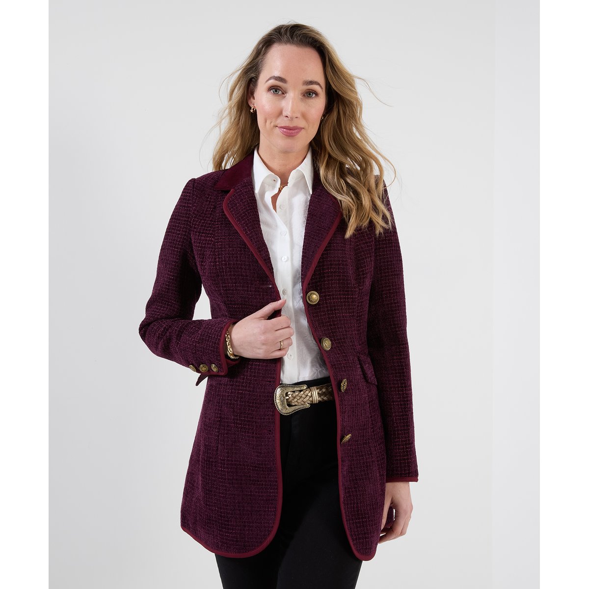 Veste Longue Favorite de Joe Pour Toujours rouge, JOE BROWNS